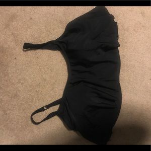 Torrid ruffle bathing suit top size 1